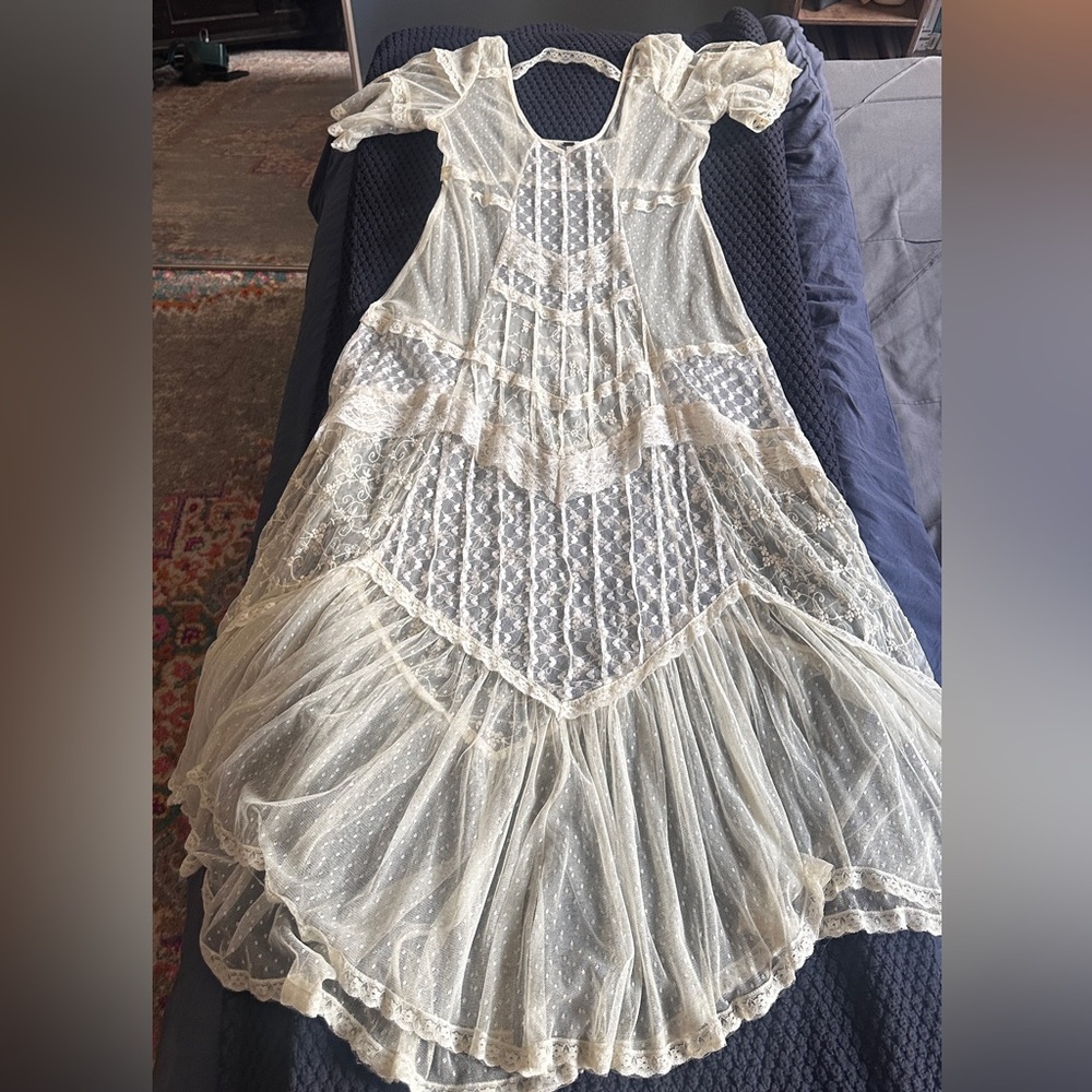 Free People One of a kind lace wedding dress